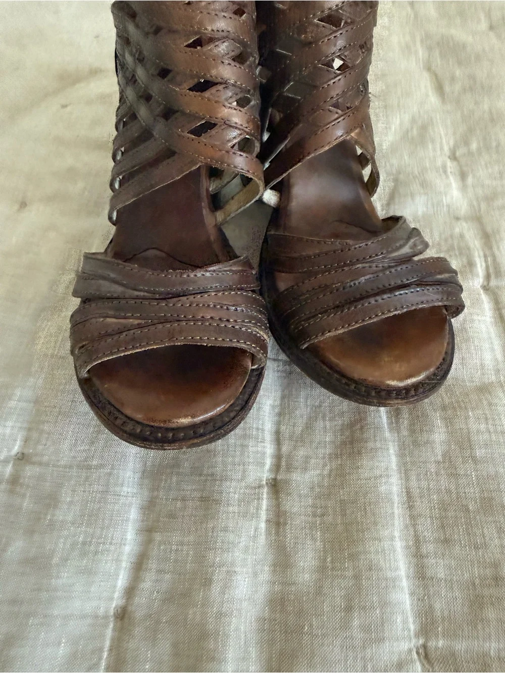 Freebird by Steven Wing Brown Sandals Size 7